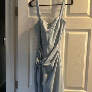 Boohoo blue dress